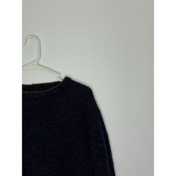 Vtg Dockers Mens Wool Blend Pullover Crewneck Knit Grandpa Sweater Blue 90s Sz M - Picture 5 of 16